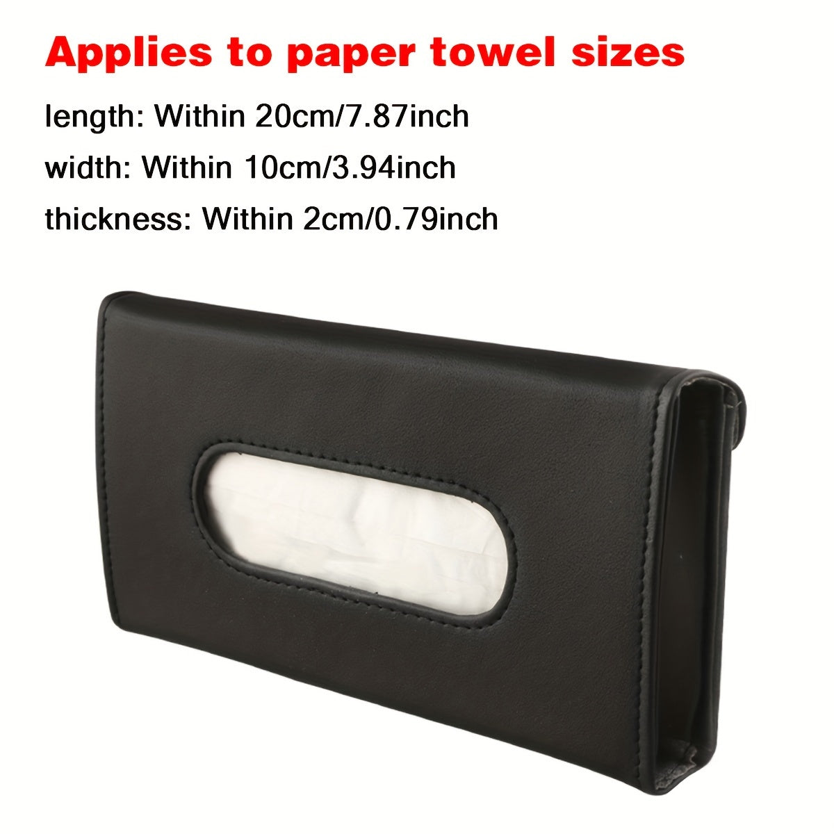 Automobile Sunshade Paper Towel Box Car