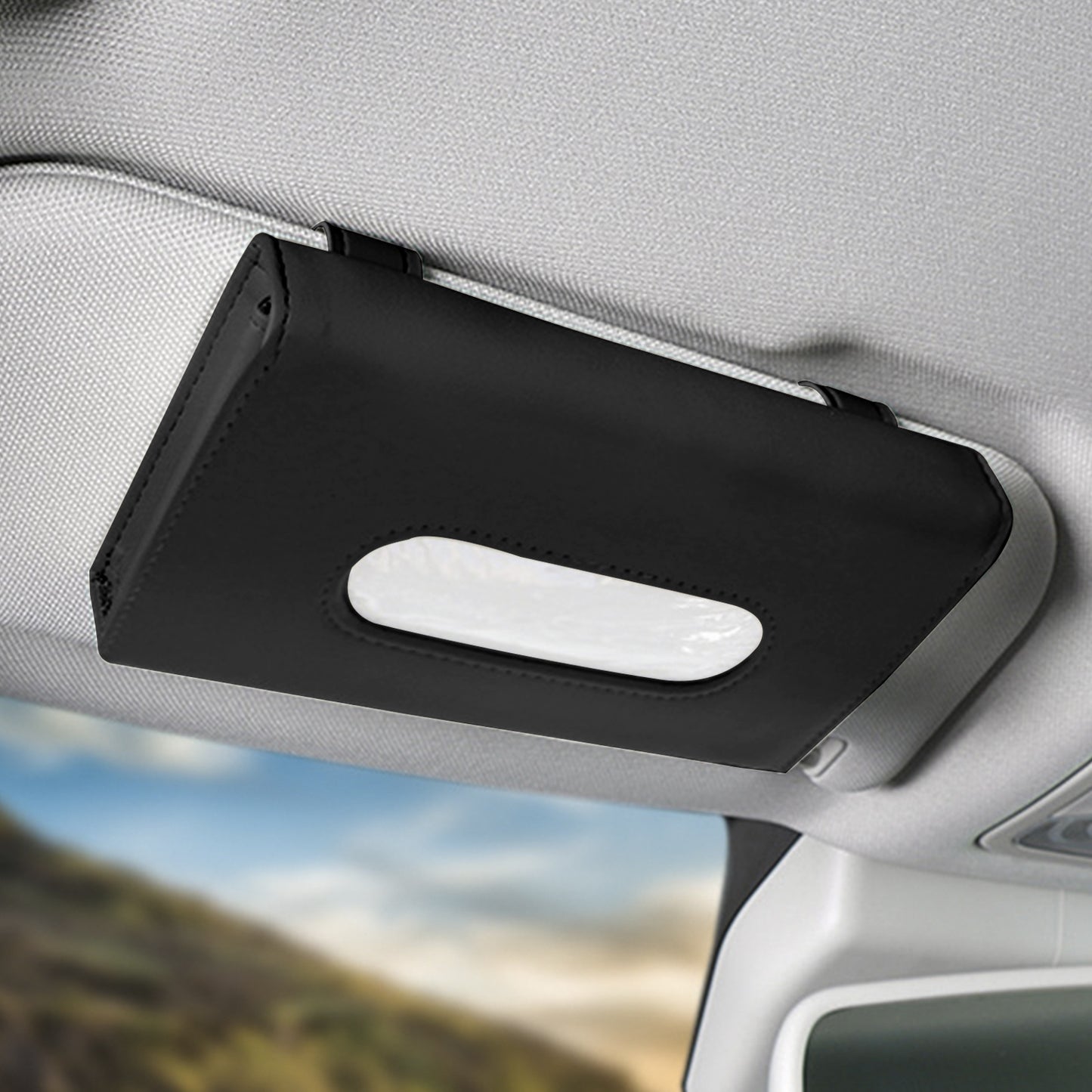 Automobile Sunshade Paper Towel Box Car