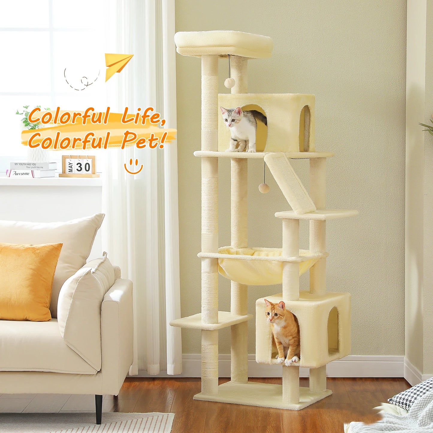 Cat Tree Tower for indoor