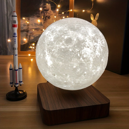 Levitating Moon Light Lamps - 3 Colors Modes
