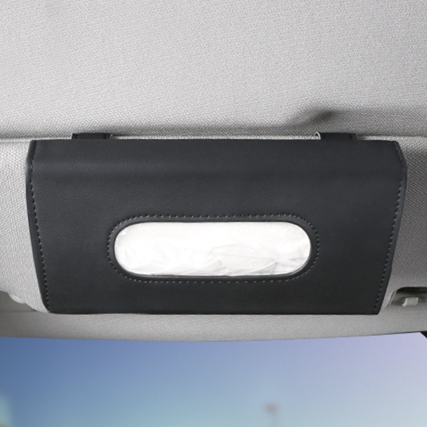 Automobile Sunshade Paper Towel Box Car