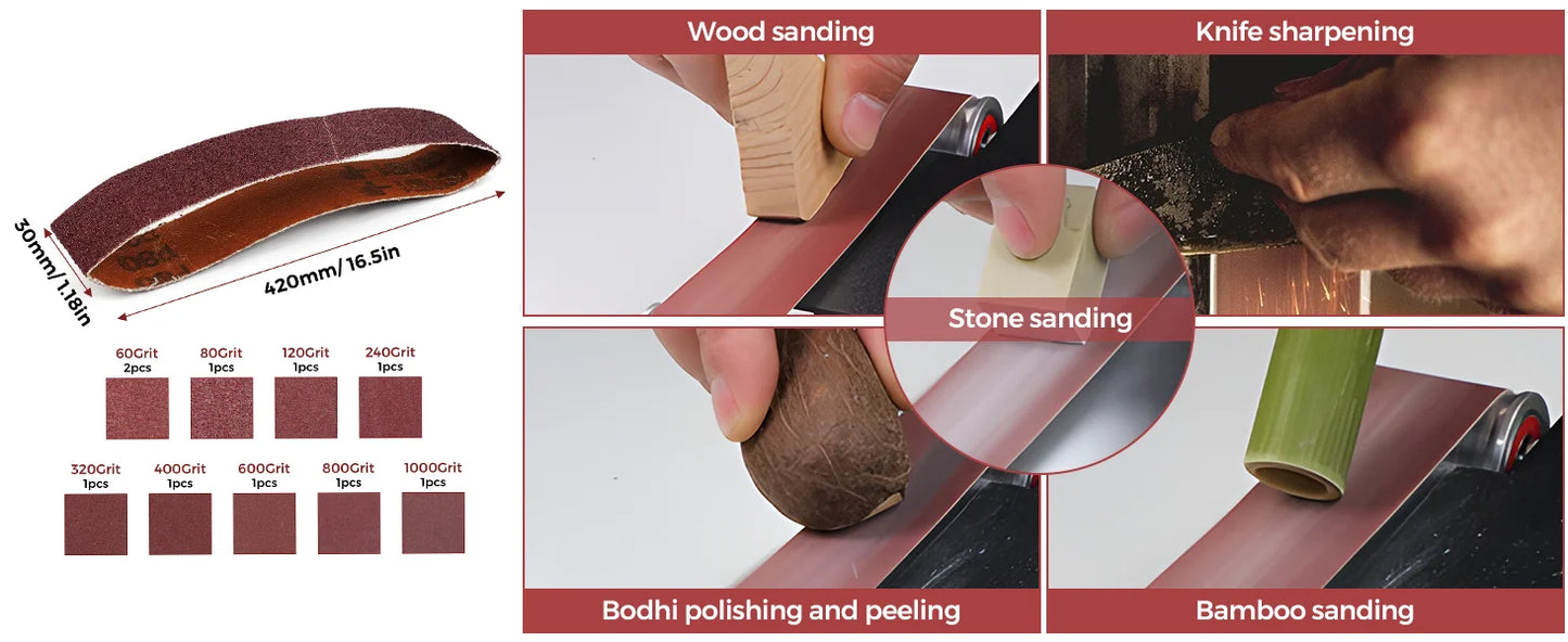 300W Bench Saw & Belt Sander 33mm Cutting Depth DIY Woodworking Tools for Precision Cutting Sanding Benchtop Power Tool