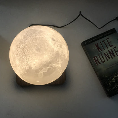 Levitating Moon Light Lamps - 3 Colors Modes
